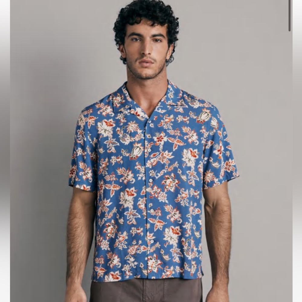 RAG & BONE Printed Avery Viscose Shirt